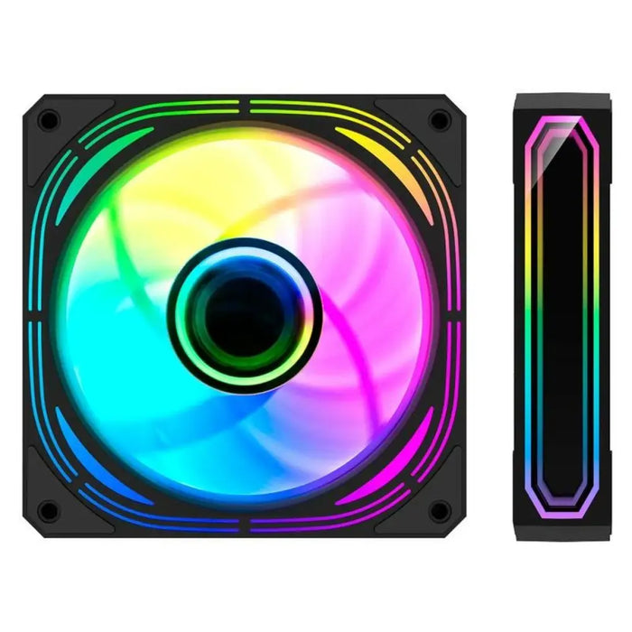 Box Ventilator CoolBox KIT 4 Vent.12cm ARGB Infinity Pro Ø 12 cm - Компютър Мрежи и компоненти<<<Компютри|