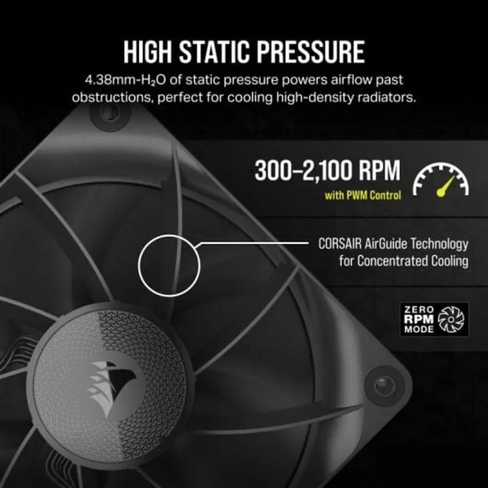 Box Ventilator Corsair CO-9051009-WW Ø 12 cm (1 Unit) - Компютър Мрежи и компоненти<<<Компютри|