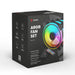 Box Ventilator Savio FAN-01 ARGB Ø 12 cm - Охлаждане<<<Компютър Мрежи и компоненти<<<Компютри|