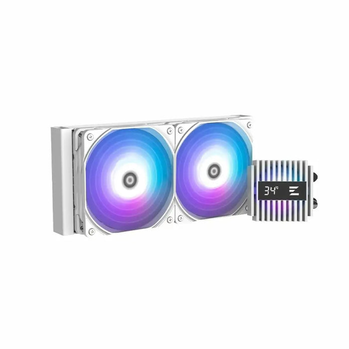 Box Ventilator Zalman ALPHA2 A24 WHITE Ø 12 cm - Компютър Мрежи и компоненти<<<Компютри|
