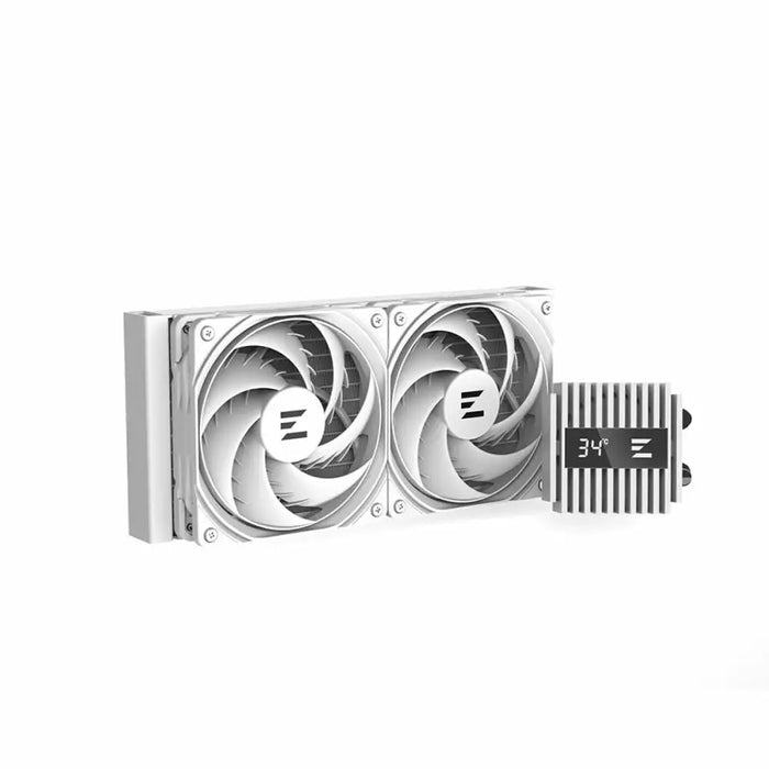 Box Ventilator Zalman ALPHA2 A24 WHITE Ø 12 cm - Компютър Мрежи и компоненти<<<Компютри|