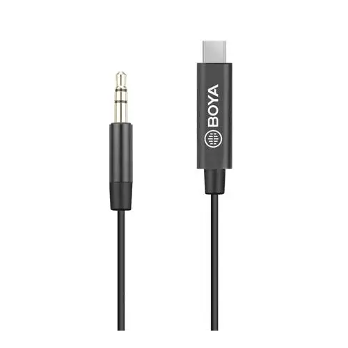 BOYA 3.5mm TRS male to USB-C male adapter 20cm - Други мобилни аксесоари<<<Мобилни телефони и аксесоари<<<ValiAPI