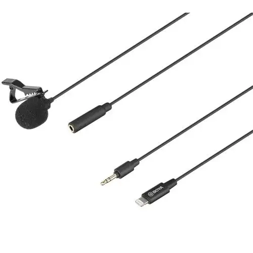 Boya BY-M2 Tie Microphone - Микрофони<<<Компютърна периферия<<<ValiAPI&&&Lavalier<<<Microphones<<<Audio<<<InnproXML