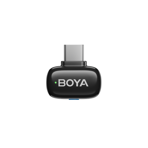 BOYA Mini Wireless Microphone System for USB-C and DI - Black - Микрофони<<<Компютърна периферия<<<ValiAPI