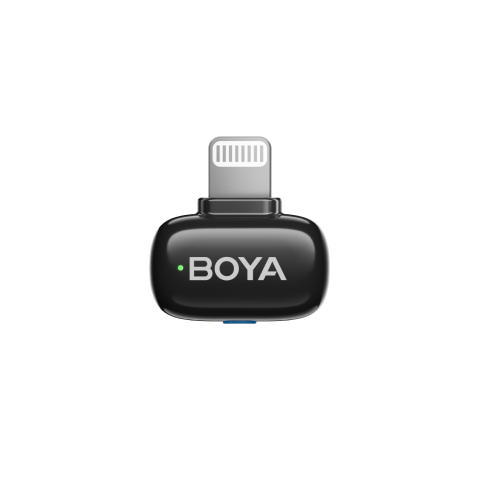 BOYA Mini Wireless Microphone System for USB-C and DI - Black - Микрофони<<<Компютърна периферия<<<ValiAPI
