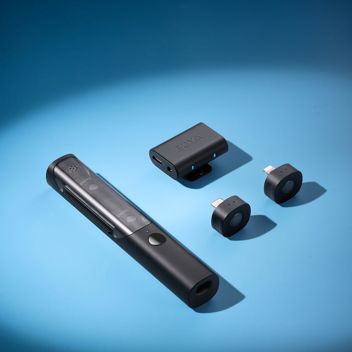 BOYA MAGIC-02 Wireless Microphone 2.4GHz USB-C - Black