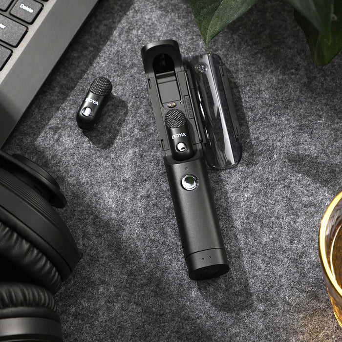 BOYA MAGIC-02 Wireless Microphone 2.4GHz USB-C - Black
