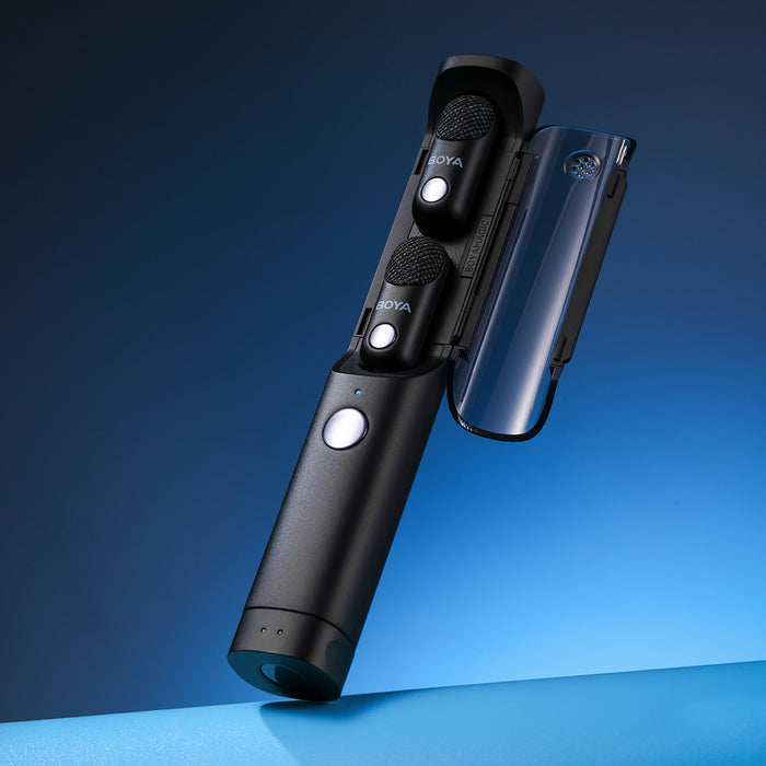 BOYA MAGIC-02 Wireless Microphone 2.4GHz USB-C - Black