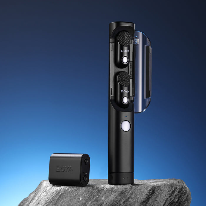 BOYA MAGIC-02 Wireless Microphone 2.4GHz USB-C - Black