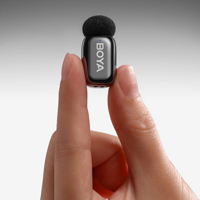 BOYA mini 2-02 wireless microphones 2.4GHz USB-C - black