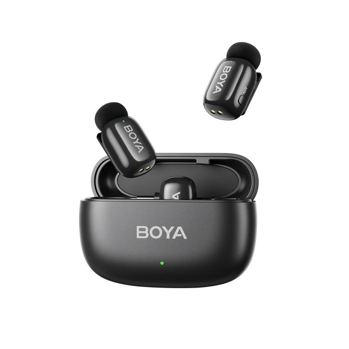 BOYA mini 2-02 wireless microphones 2.4GHz USB-C - black