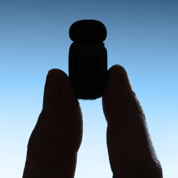 BOYA mini 2-02 wireless microphones 2.4GHz USB-C - black