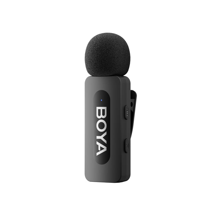 BOYA BY-V1 V2.0 Wireless Microphone 2.4GHz - Black