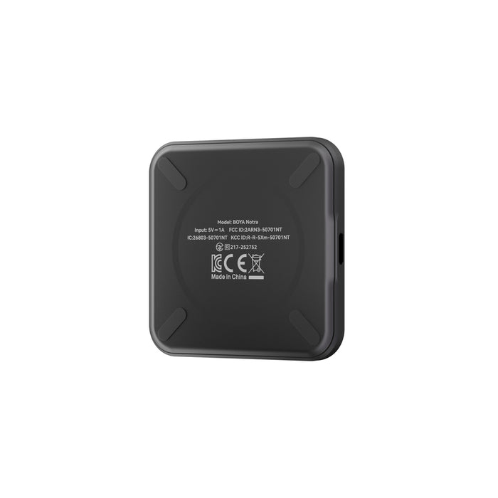 BOYA Notra Voice Recorder with AI Transcription - Black