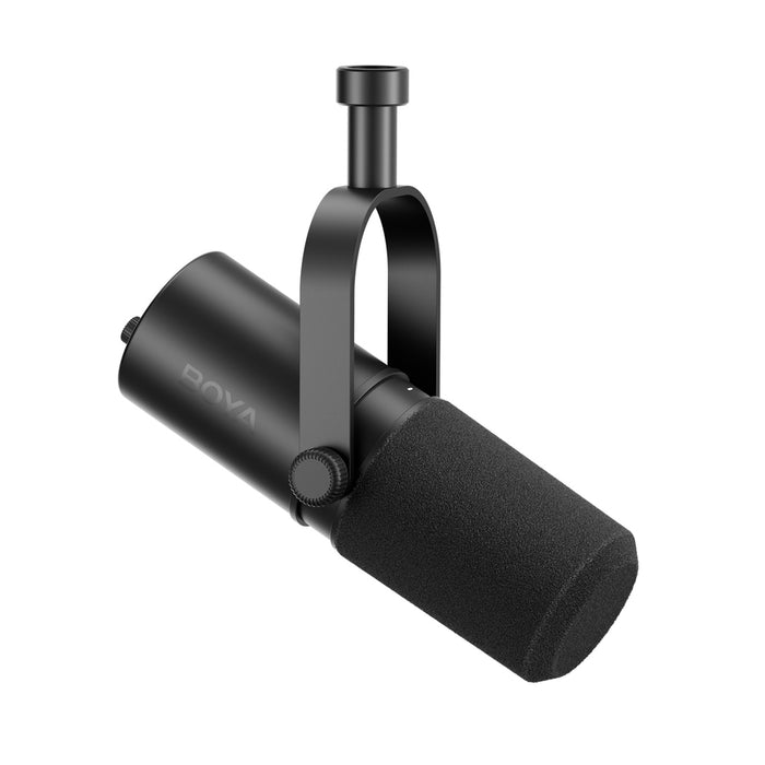 BOYA CastMic P60D Studio Microphone Stand Wired USB XLR - Black