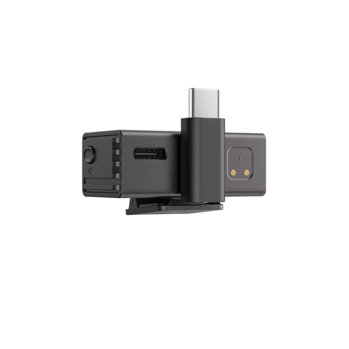 Wireless microphone system BOYA BOYALINK 3-01 with lightning+USB-C +3.5mm TRS plug
