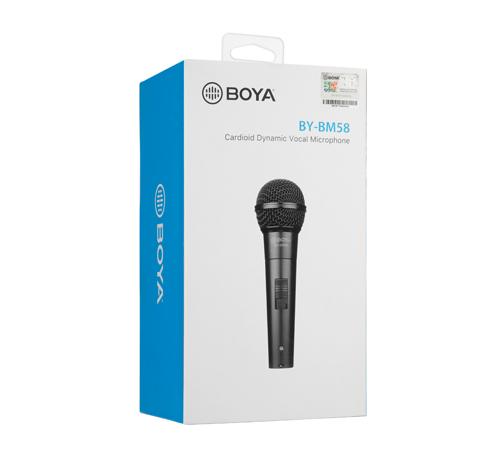Handheld microphone BOYA BY-BM58 - dynamic