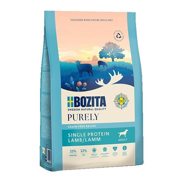 BOZITA Purely Adult Lamb - dry dog food - 11kg
