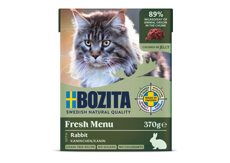BOZITA Rabbit in Jelly - Wet Cat Food - 370g