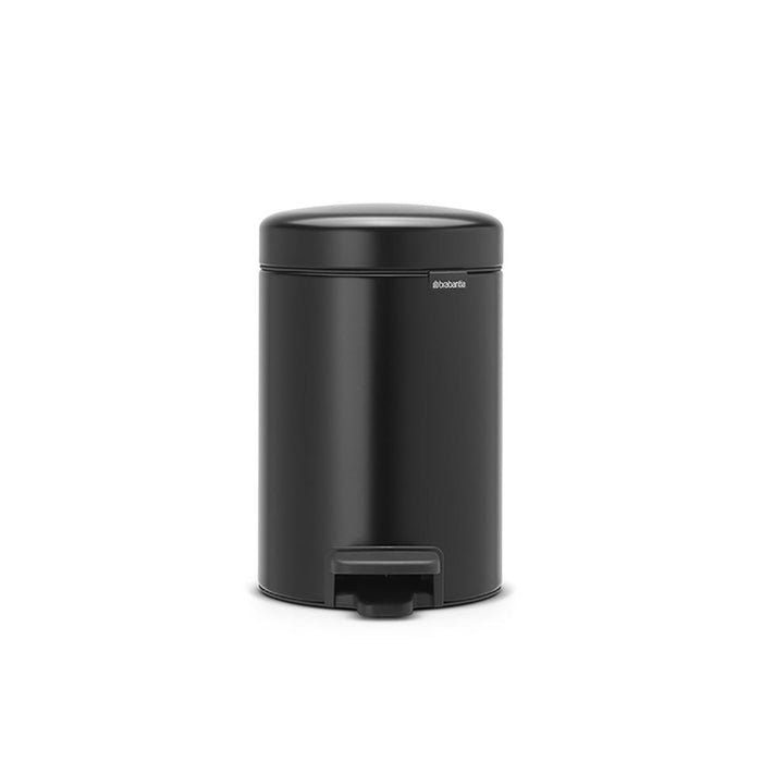 BRABANTIA NEWICON PEDAL BIN 3L BLACK