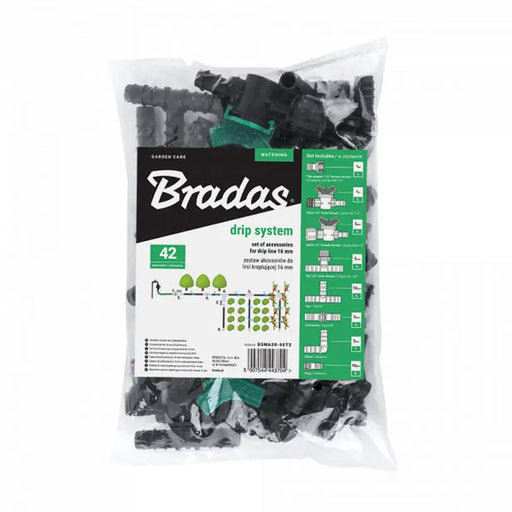 BRADAS DRIP IRRIGATION ACCESSORIES SET DSWA2O-SET2 - Капково и подземно
