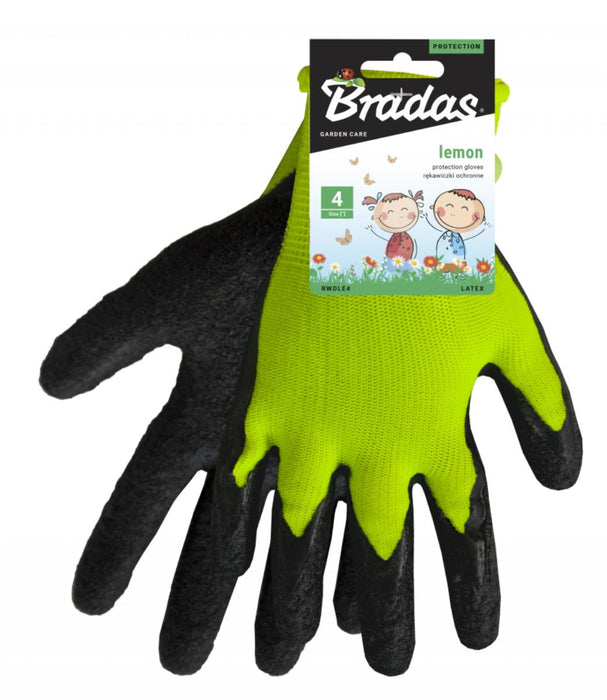 BRADAS LEMON KIDS GLOVES SIZE 3