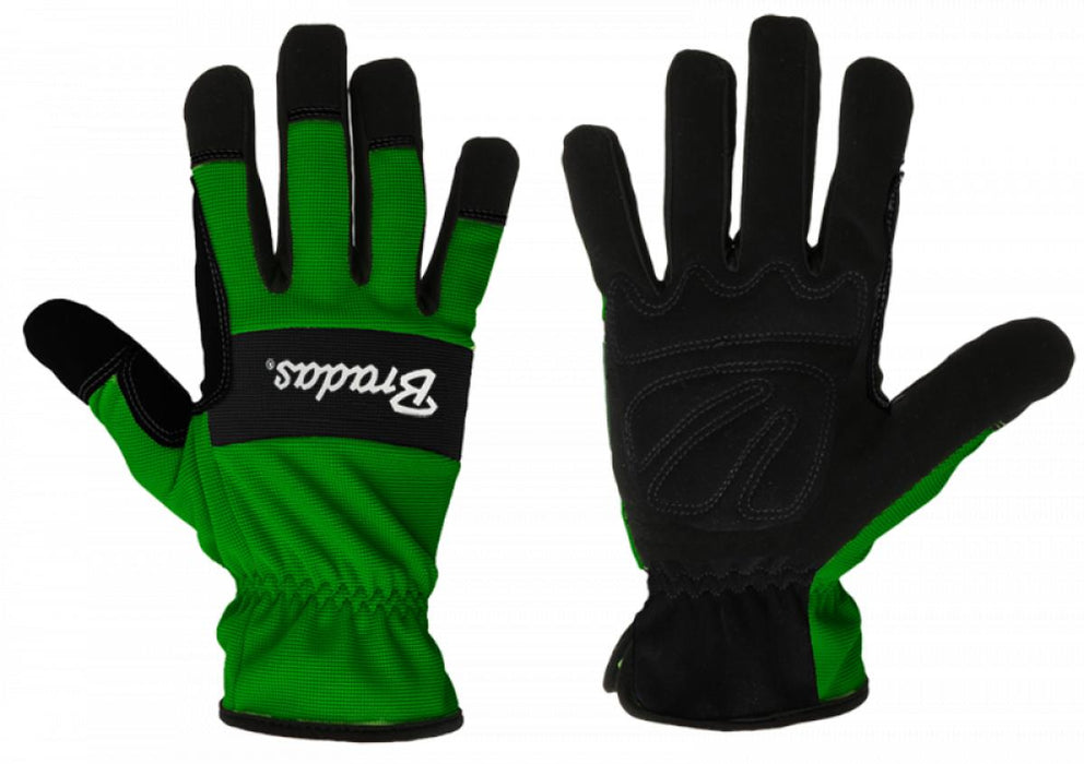WORK GLOVES VERDE 10