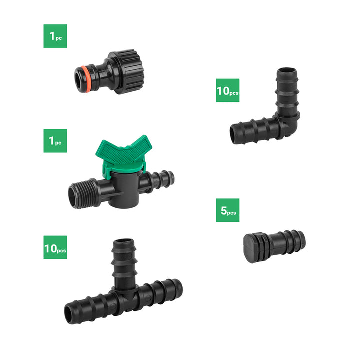 DRIP IRRIGATION ACCESSORIES SET Φ16MM 27H BRADAS DSWA20-SET1