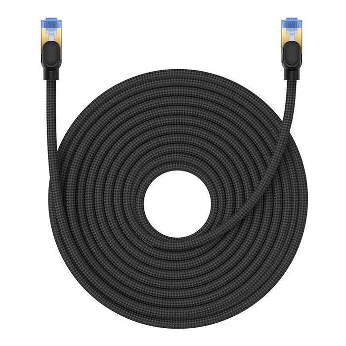 Braided network cable cat.7 Baseus Ethernet RJ45 10Gbps 20m (black) - Network<<<Основна<<<DunaXML&&&Network