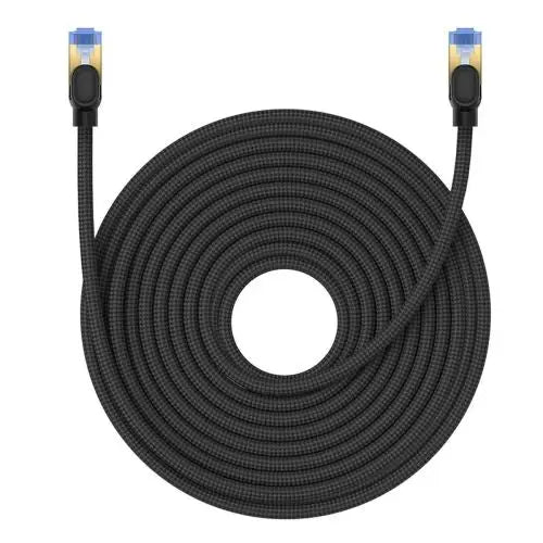 Braided network cable cat.7 Baseus Ethernet RJ45 10Gbps 20m (black) - Network<<<Основна<<<DunaXML&&&Network