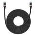 Braided network cable cat.7 Baseus Ethernet RJ45 10Gbps 8m (black) - Network cables<<<Cables<<<IT