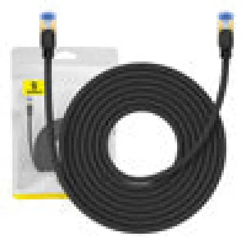Braided network cable cat.7 Baseus Ethernet RJ45 10Gbps 8m (black) - Network cables<<<Cables<<<IT