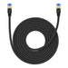 Braided network cable cat.7 Baseus Ethernet RJ45 10Gbps 8m (black) - Network cables<<<Cables<<<IT