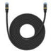 Braided network cable cat.7 Baseus Ethernet RJ45 10Gbps 8m (black) - Network cables<<<Cables<<<IT