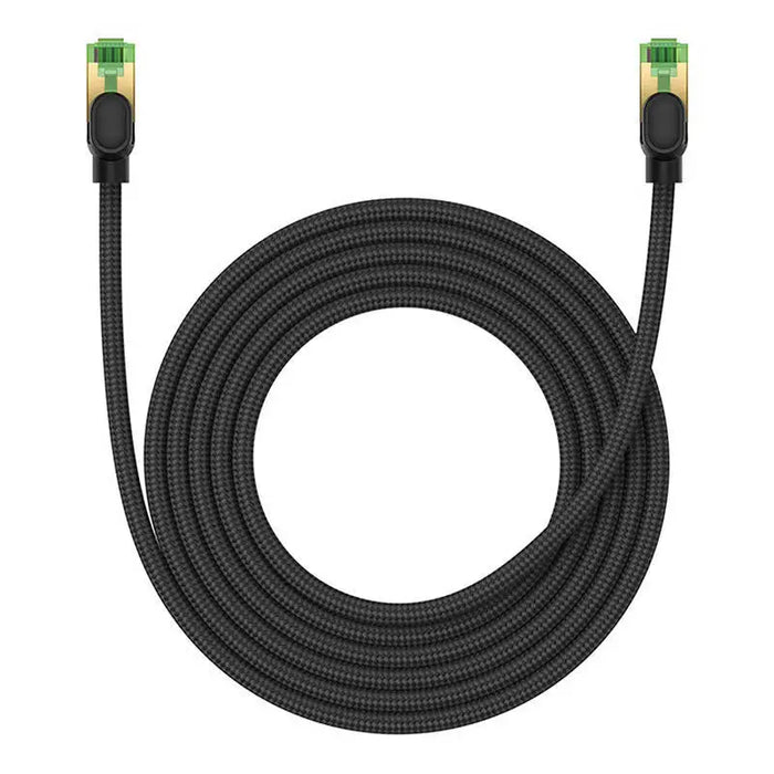 Braided network cable cat.8 Baseus Ethernet RJ45 40Gbps 3m (black) - Network cables<<<HurtelXML&&&Network