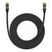 Braided network cable cat.8 Baseus Ethernet RJ45 40Gbps 3m (black) - Network cables<<<HurtelXML&&&Network