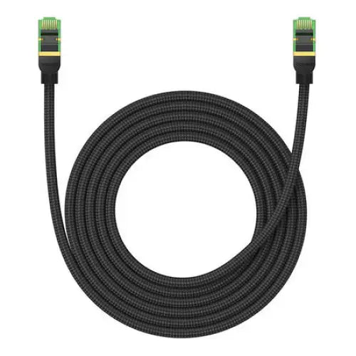 Braided network cable cat.8 Baseus Ethernet RJ45 40Gbps 3m (black) - Network cables<<<HurtelXML&&&Network
