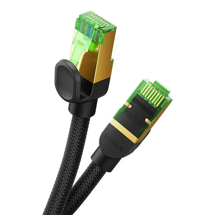 Braided network cable cat.8 Baseus Ethernet RJ45 40Gbps 3m (black) - Network cables<<<HurtelXML&&&Network