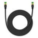 Braided network cable cat.8 Baseus Ethernet RJ45 40Gbps 3m (black) - Network cables<<<HurtelXML&&&Network