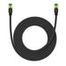 Braided network cable cat.8 Baseus Ethernet RJ45 40Gbps 3m (black) - Network cables<<<HurtelXML&&&Network