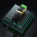 Braided network cable cat.8 Baseus Ethernet RJ45 40Gbps 5m (black) - Network cables<<<HurtelXML&&&Network