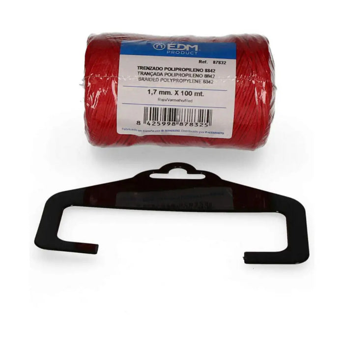 Braided rope EDM 87832 Red polypropylene - Почистване Прахосмукачки И Гладене<<<Дом Градина<<<BigBuy&&&Шевни
