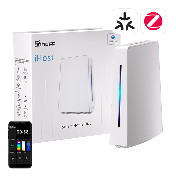 Bramka iHost Hub WiFi ZigBee Bluetooth Matter SONOFF AIBridge 2GB LAN - Smart Hubs<<<Control devices<<<Smart