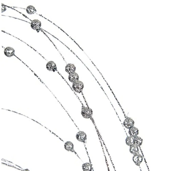 Branch Krist+ Silver Berries 100 x 3 x 5 cm (24 Units) - Декорация и Осветление<<<Дом Градина<<<BigBuy&&&Други артикули