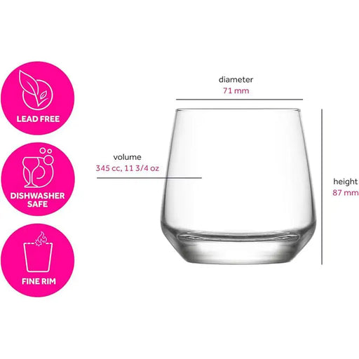 BRANDY GLASS 95ML 6 PCS LAL LAV - Сервизи чаши и чинии<<<Домашни потреби<<<Кухня<<<Praktiker
