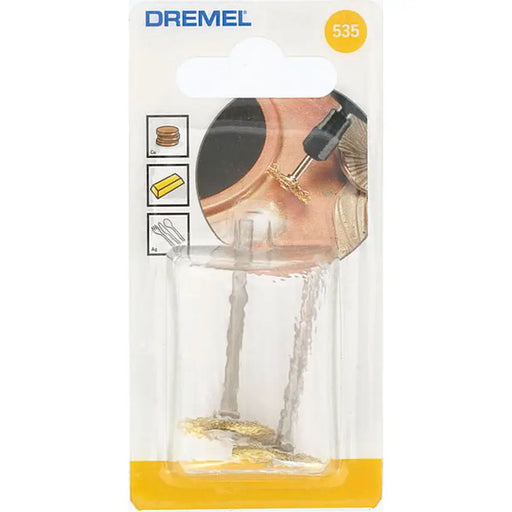 BRASS BRUSH 2 PCS. DREMEL - Аксесоари за dremel<<<Консумативи за електроинструменти<<<Инструменти и
