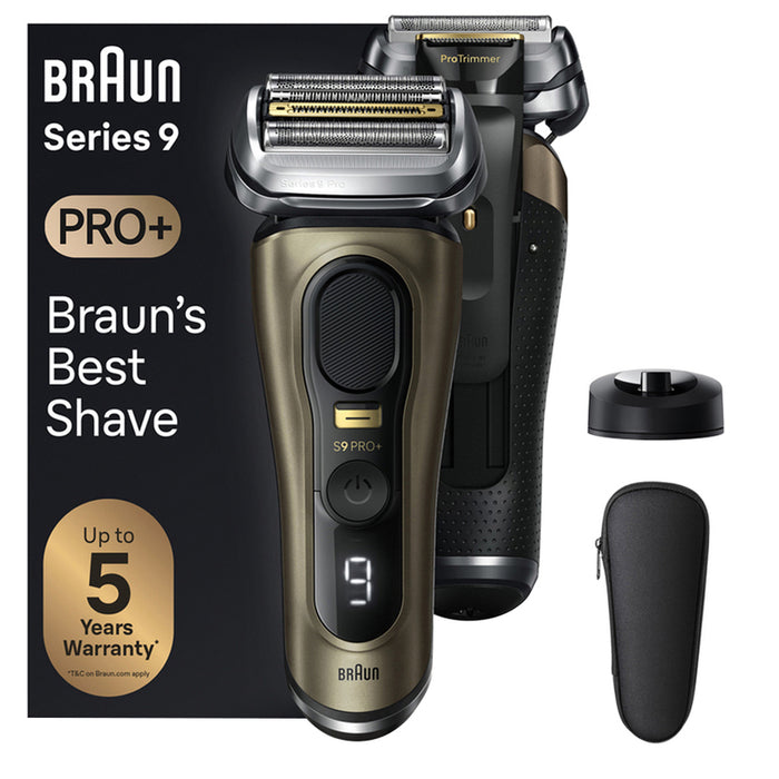 Shaver BRAUN WET & DRY 9519S GOLD WATER RESISTANCE