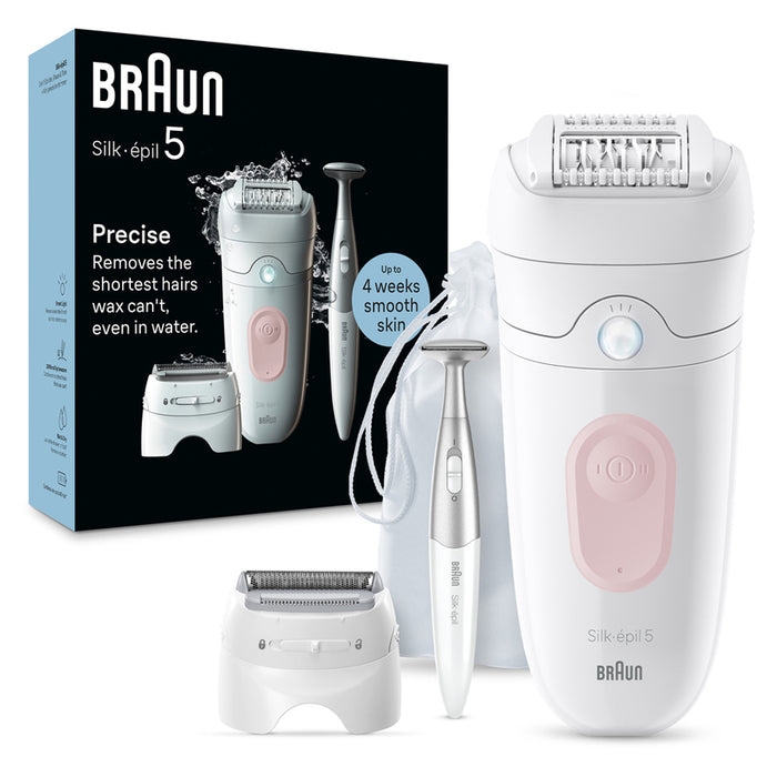 Epilator BRAUN 5-230 WHITE, WASHABLE HEAD