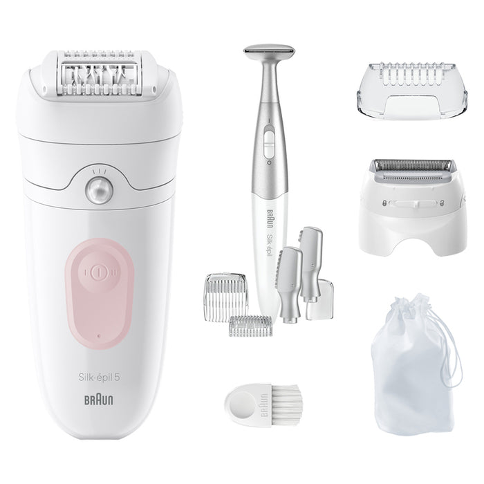 Epilator BRAUN 5-230 WHITE, WASHABLE HEAD