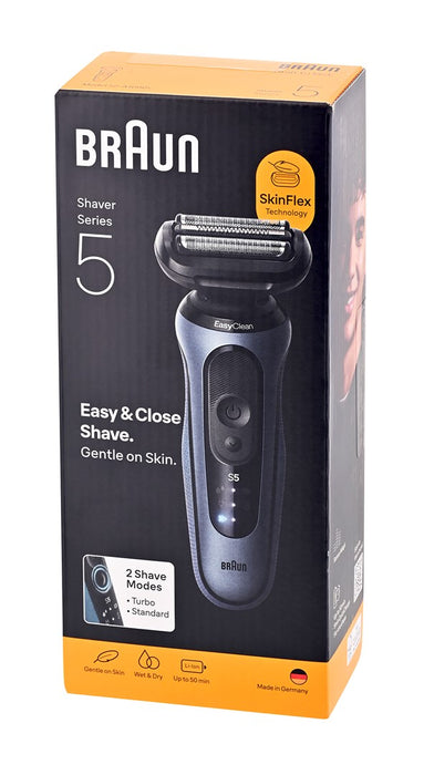 Braun Series 5 52-A1000S men's shaver Foil shaver Blue